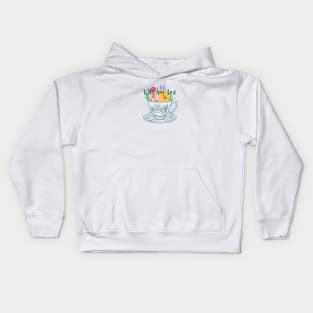 TIME FOR TEA Kids Hoodie